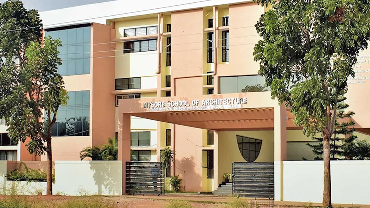Mysore School of Architecture campus