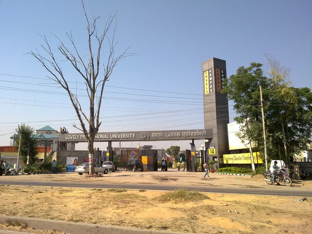 Lovely Professional University School of Architecture campus
