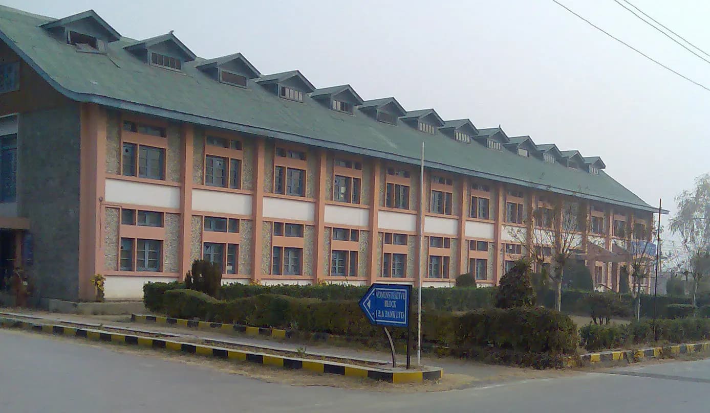 National Institute of Technology Srinagar Department of Architecture campus